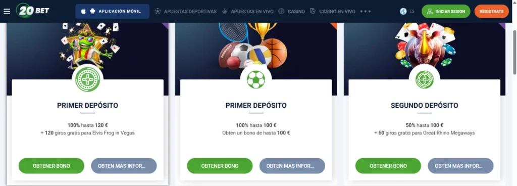 Bonos de bienvenida y promociones de 20Bet Colombia: primer depósito, pronósticos y programa VIP de apuestas deportivas