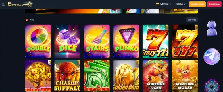 estrella 777 casino games