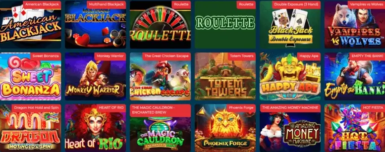 fullreto casino games